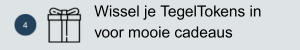 Wissel TegelTokens in voor cadeaus